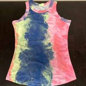 Womens tie dye tank size small